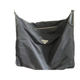 Prada tessuto  black synthetic handbag
