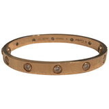 Cartier love gold pink gold bracelets