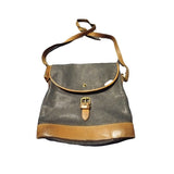 Mulberry navy leather handbag