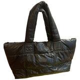 Chanel coco cocoon black polyester handbag