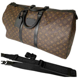 Louis Vuitton keepall brown cloth bag