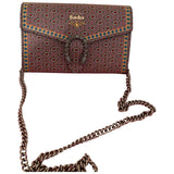 Gucci dionysus multicolour leather handbag