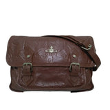 Vivienne Westwood brown leather bag