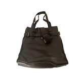 Mulberry brown leather handbag