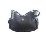Prada brown leather handbag
