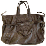 Jerome Dreyfuss billy khaki leather handbag