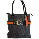 Dior blue cloth handbag