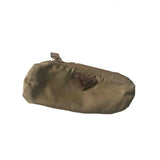 Prada beige polyester travel bag