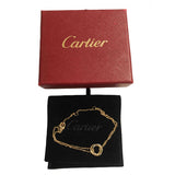 Cartier trinity gold pink gold bracelets