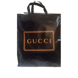 Gucci black plastic handbag