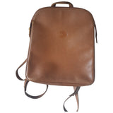 Longchamp camel leather backpacks