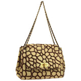 Chanel multicolour pony-style calfskin handbag
