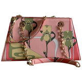 Rixo pink polyester handbag