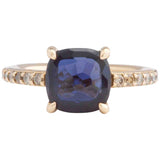 Pomellato baby blue pink gold rings
