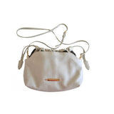 Burberry beige leather handbag