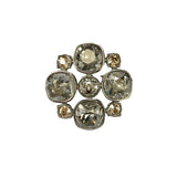 Chanel silver metal pins & brooches