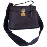 Dior dioraddict brown leather handbag
