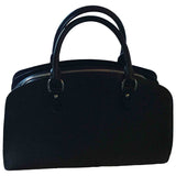 Louis Vuitton pont neuf black leather handbag