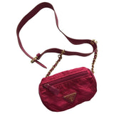 Prada re-nylon pink polyester clutch bag