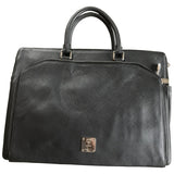 Mcm black leather bag