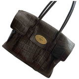 Mulberry bayswater brown leather handbag