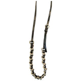 Miu Miu black leather necklaces