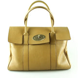 Mulberry bayswater beige leather handbag