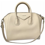 Givenchy antigona beige leather handbag