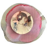 Unknown pink  pins & brooches