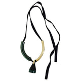 Marni green plastic necklaces