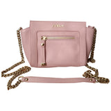 Furla pink leather handbag