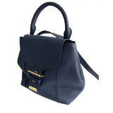 Burberry blue leather backpacks