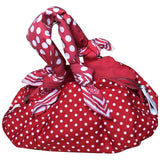Vivienne Westwood red cotton handbag