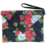 Msgm black synthetic clutch bag