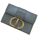 Dior 30 montaigne blue leather handbag