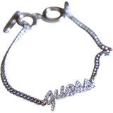 Guess silver metal bracelets
