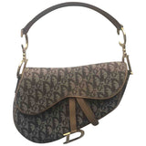 Dior saddle beige cloth handbag