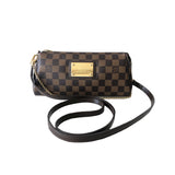 Louis Vuitton eva brown cloth handbag