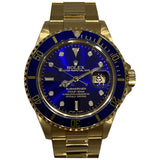 Rolex submariner yellow yellow gold watch