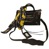 Balenciaga city black leather handbag