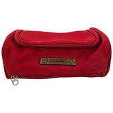 Lancel red cloth handbag