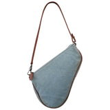 Dior saddle blue denim - jeans clutch bag