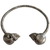 Alexander Mcqueen silver metal bracelets