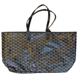 Goyard saint-louis black cloth handbag