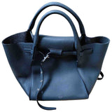 Celine big bag anthracite leather handbag