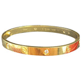 Cartier love  yellow gold bracelets