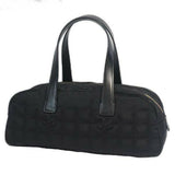 Chanel black synthetic travel bag