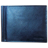 Prada black leather case