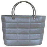 Chanel  Grey Cloth Handbag