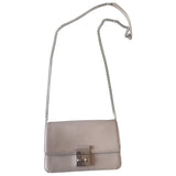 Dior miss dior beige patent leather handbag